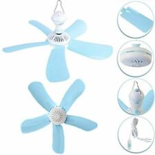 Ventilateur Avec Crochet Plafond A 5 Pales Portable Avec Fil Accrocher Reb