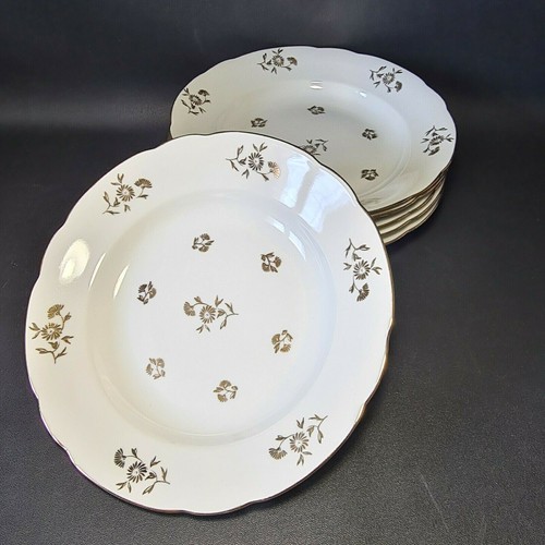Assiettes creuses en - 6,