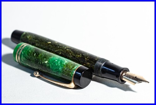 1930s jade vert parker - parker, duofold