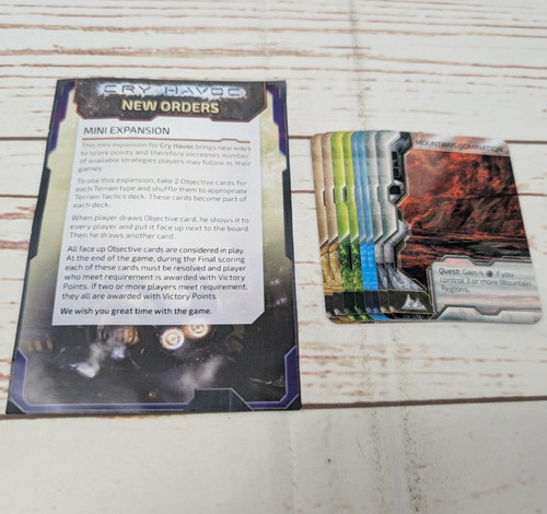 Cry havoc board game - havoc, new