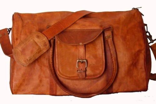 Sac voyage cuir - de, 25"
