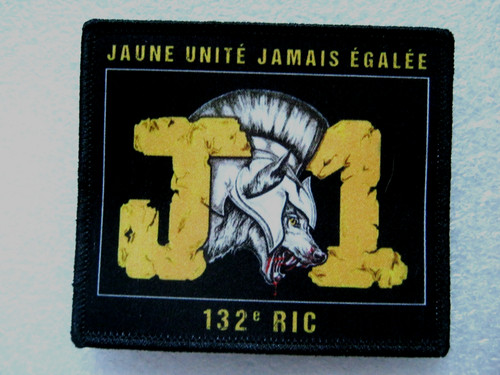 Ecusson chien infanterie - ecusson,