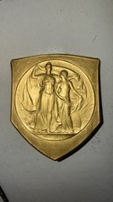 Medaille ancienne Bronze doré 1904 signée A. Weinman Exposition Saint Louis