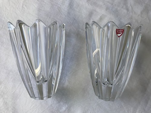 Vases cristal orrefors - ,