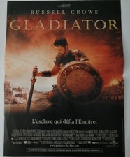 AFFICHE 40x60- GLADIATOR-2000- Russell Crowe- Joaquin Phoenix-Connie Nielsen