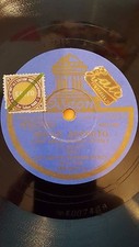 JAZZ 78 rpm RECORD Odeon JOE