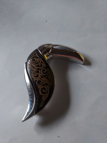 Broche pierre lang - pierre, toucan