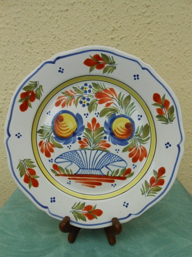Ancienne assiette faïence - ancienne, en