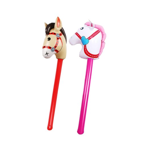 Cheval gonflable amusant pour