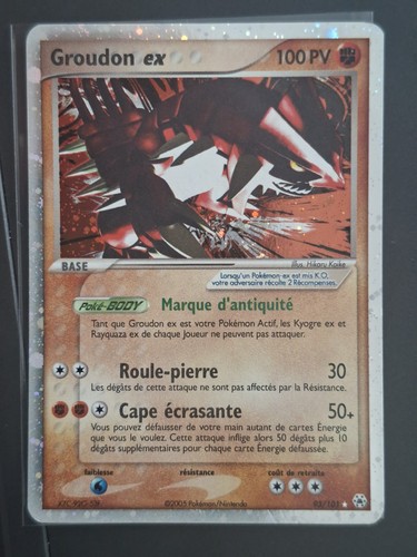 Carte pokémon groudon - pokémon,