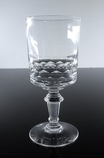 ANCIENNE 1 VERRE A EAU VIN VERRE SOUFFLE TAILLE  CHAUNY BACCARAT LEGRAS DEFAUT