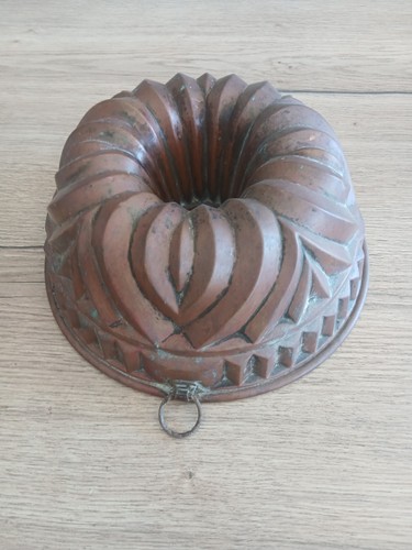 Moule gâteau ancien en - à,