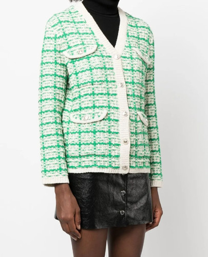 Maje women green tweed - green,