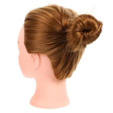 Cosmétologie mannequin tête coiffure coiffure tête (dorée) tête de mannequin