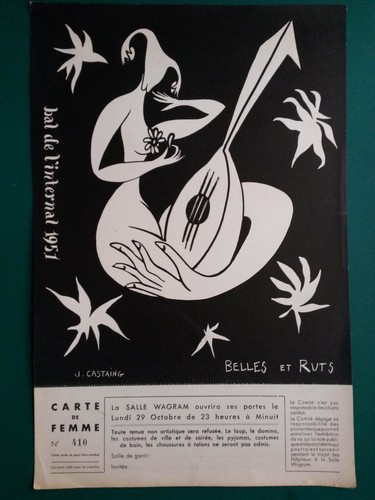Bal internat 1951 dame - l'internat,