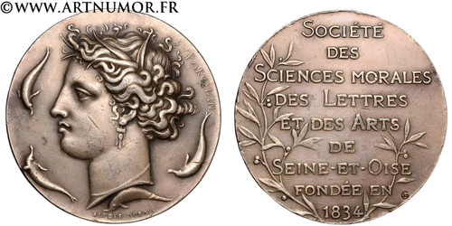 Médaille société des - -,