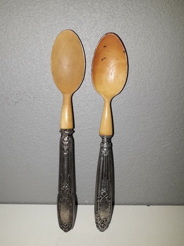 Cuilleres oeufs en argent - 2,