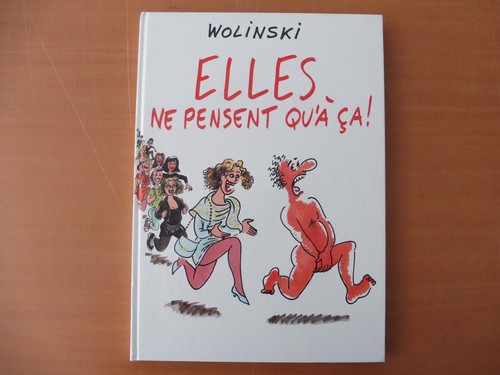 Humour wolinski cartonnee - bd,