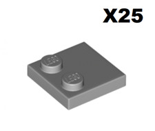 Lego ® Lot 25 Plaques Tuiles