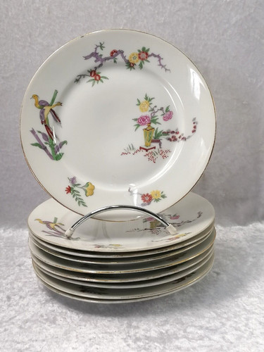 Assiettes plates 8cm - plates, 21,8cm