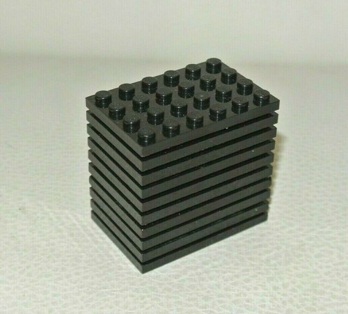 Lego 10x plaque 6 - x, réf