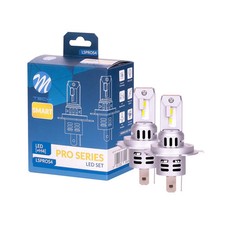 2 AMPOULES LED H4/H19 42W 12V