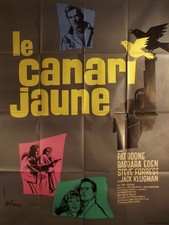 LE CANARI JAUNE - AFFICHE CINEMA 120x160 PLIEE CAC0322