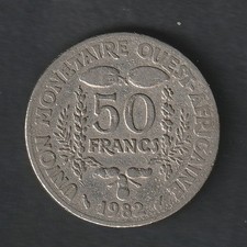 BCEAO, 50 Francs, AFRIQUE