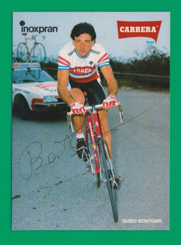Cyclisme carte cycliste guido - cyclisme,