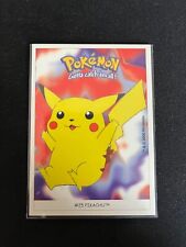 Pokemon Card - DUNKIN BOOMER 2000 - PIKACHU #25  - Très bon état