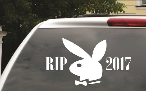 Hugh hefner playboy - car, decal