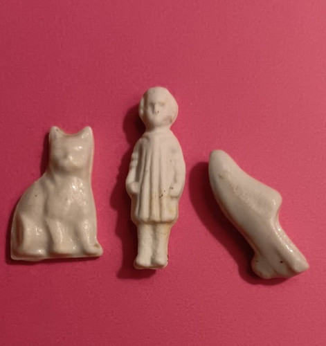 Feves anciennes chat - anciennes,