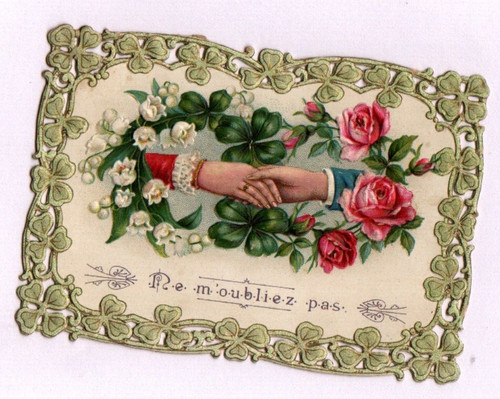 Fleurs rose trefle - ,, muguet