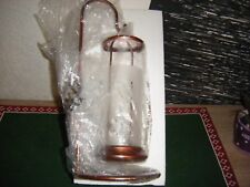 " PARTYLITE  LANTERNE  SUSPENDU  SHANGHAI  EN VERRE  " PARTYLITE  " NEUF