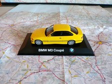 BMW M3 coupé Jaune  MINICHAMPS 1/43 en boite
