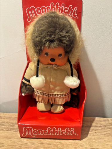 Peluche monchhichi kiki alaska - peluche,