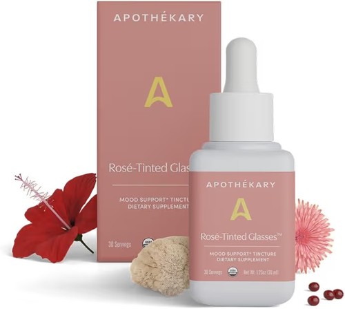 Apothecary rose tinted glasses - tinted,