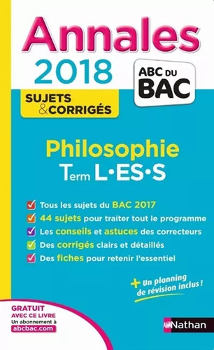 Annales abc bac philosophie - du,