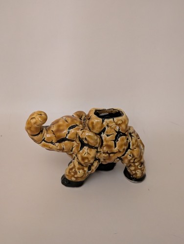 Petit éléphant émaux miel - éléphant,