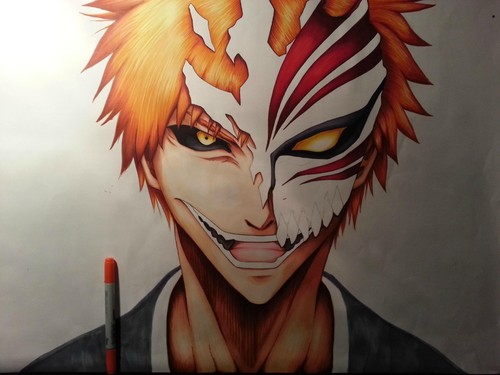 Hollow mask kurosaki ichigo - hollow,
