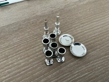 PLAYMOBIL Lot vaisselle Argent Chrome Vintage