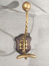 Porte Manteau Mural Patère de Bistrot Laiton