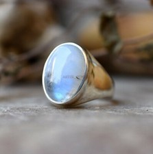 Naturel Pierre Avec 14K Blanc