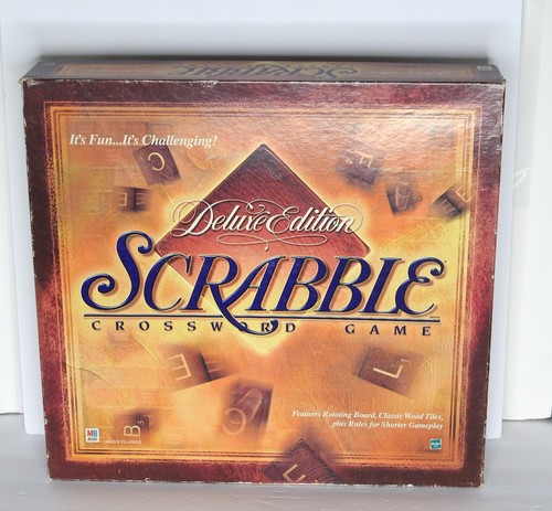 Vintage scrabble deluxe - scrabble,