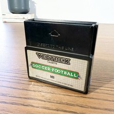 Cassette Vectrex Soccer Football – Jeu rétro MB 1983 pour console vintage