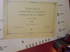 trois partitions : Rameau, de