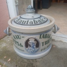 Pot a tabac ancien gres