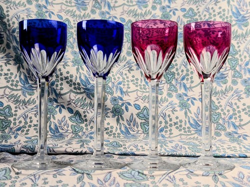 Verres liqueur baccarat - 4, à