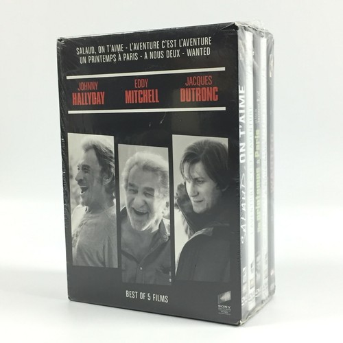 Coffret dvd johnny hallyday - coffret, 5