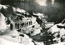 Carte LE LIORAN Sports d'hiver Départ vers les pistes de ski